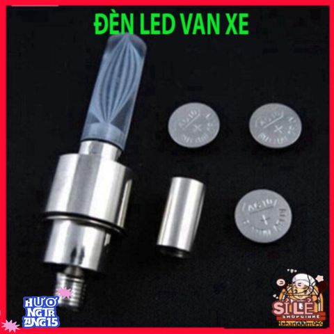 Đèn LED Trang Trí Lốp Xe - Nắp Van Phát Sáng 7 Màu Sắc, Phụ Kiện Thú Vị Cho Xe Đạp và Ô Tô, An Toàn và Thời Trang