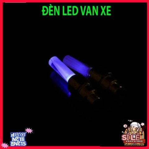 Đèn LED Trang Trí Lốp Xe - Nắp Van Phát Sáng 7 Màu Sắc, Phụ Kiện Thú Vị Cho Xe Đạp và Ô Tô, An Toàn và Thời Trang