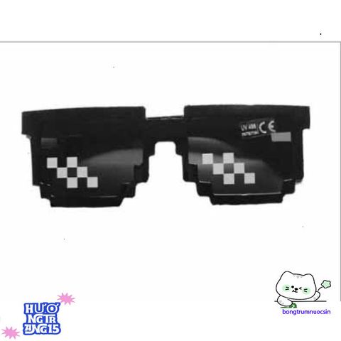 Kính Mosaics Thug Life Phong Cách Pixelated UV400 Dành Cho Nam Nữ - Kính Mát Hip Hop Độc Đáo từ squishyvn