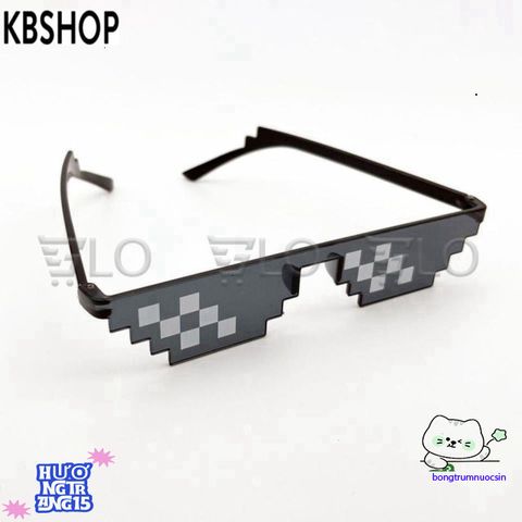 Kính Mát Thug Life Siêu Ngầu - Phụ Kiện Thời Trang Cho Game Thủ - Chống Tia UV, Gọng Nhựa Bền Bỉ
