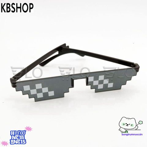 Kính Mát Thug Life Siêu Ngầu - Phụ Kiện Thời Trang Cho Game Thủ - Chống Tia UV, Gọng Nhựa Bền Bỉ