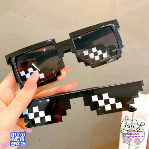 Kính Mát Mosaic Thug Life Phong Cách Hip Hop UV400 Dành Cho Nam Nữ - Phụ Kiện Thời Trang Độc Đáo