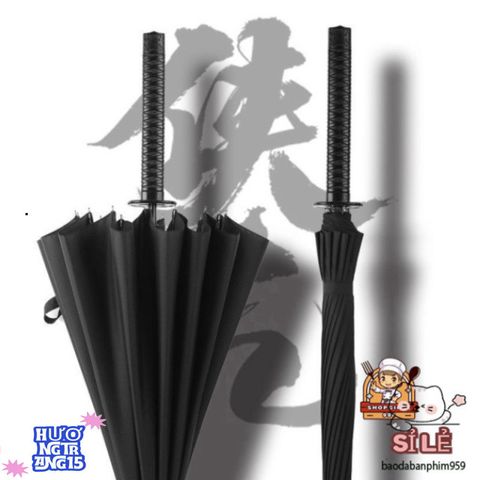 Ô Dù Kiếm Nhật Katana Thời Trang - Chống Nắng Mưa, Bền Bỉ, Phong Cách Sang Trọng từ Sanami - Quà Tặng Độc Đáo
