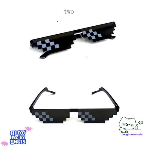 Kính Mát Unisex Thug Life - Phong Cách Thời Thượng UV400, Kính Râm Dành Cho Game Thủ, Quà Tặng Độc Đáo