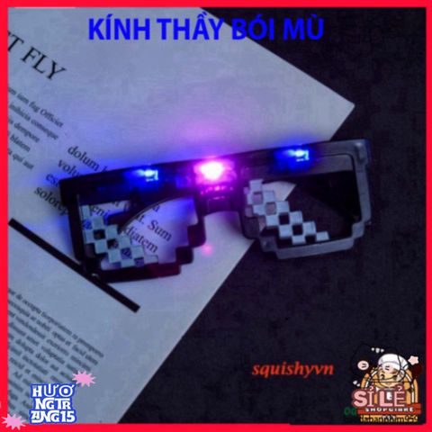 Kính Phát Sáng Thời Trang Thuglife LED - Phụ Kiện Tiệc Tùng Độc Đáo Cho Mọi Sự Kiện, Làm Nổi Bật Thời Trang Bạn!