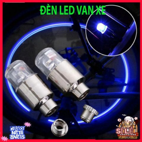 Set 2 Đèn LED Neon Chống Nước Cho Bánh Xe Đạp & Ô Tô - Phát Sáng Nắp Van An Toàn, Thẩm Mỹ, Tiện Dụng