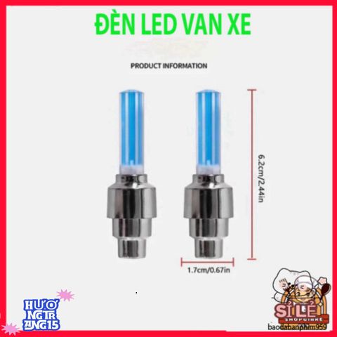 Đèn LED Kích Hoạt Chuyển Động Chống Nước - Phụ Kiện Trang Trí Bánh Xe Ô Tô, Xe Máy, An Toàn Ban Đêm