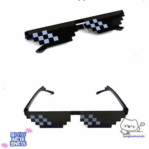 Gọng Kính Thug Life Cool Ngầu - Kính Chống Tia UV Gập Gọn Cho Gamer Và Tín Đồ Đam Mê Chụp Ảnh
