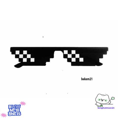 Kính Mát Mosaic Thug Life - Kiểu Dáng Hip Hop Độc Đảo Dành Cho Nam Nữ với Chất Liệu PC và UV400