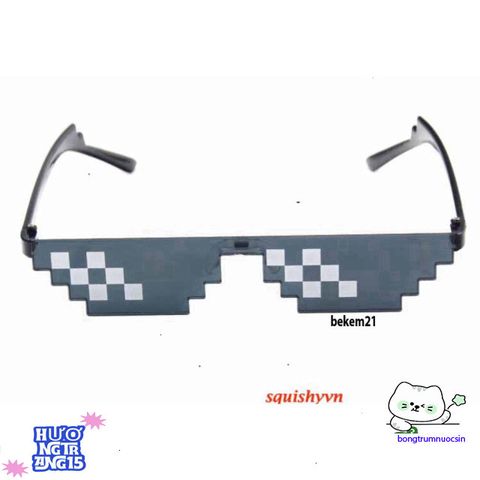 Kính Mát Mosaic Thug Life - Kiểu Dáng Hip Hop Độc Đảo Dành Cho Nam Nữ với Chất Liệu PC và UV400