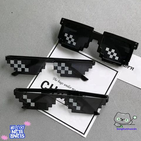 Kính Mát Thời Thượng Sweetybox Thug Life Cá Tính - Chống Chói UV400, Phong Cách Vũ Trường, Thích Hợp Du Lịch và Tiệc Tùng