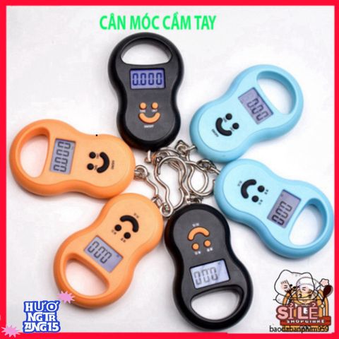 Cân Điện Tử Xách Tay Du Lịch Mini 50kg - Cân Hành Lý Tiện Lợi Cho Chuyến Đi Thoải Mái, Thiết Kế Nhỏ Gọn, Màn Hình LCD Rõ Ràng