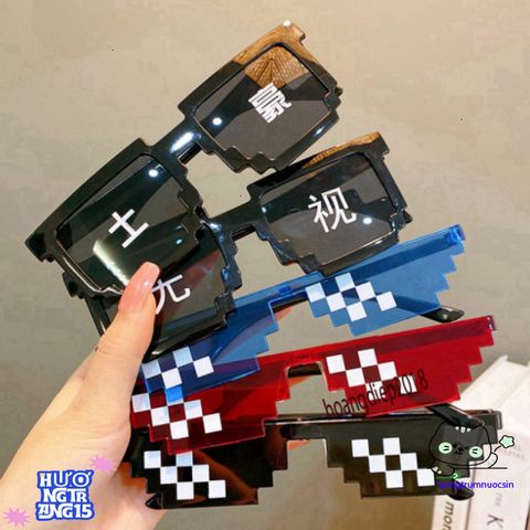 Kính Thuglife 6 Chấm MINECRAFT - Kính Mát Thời Trang Độc Đáo Nhiều Sắc Màu, Phong Cách Mới 2021