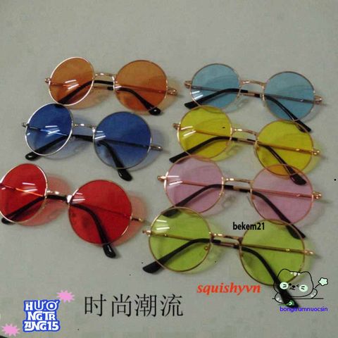 Kính Mát Thug Life 6 Chấm - Kiểu Dáng Hài Hước, Bảo Vệ UV400, Thiết Kế Thời Trang Nam Sinh, Hot Trend 2023