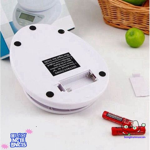 Cân điện tử mini WH - B05, Đo lường 5kg, Thiết kế gọn nhẹ, Chất liệu nhựa ABS, Dễ sử dụng cho nhà bếp, Cân chính xác đến 1g