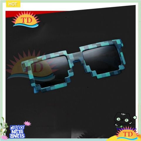 Kính Thời Trang Minecraft Hình Vuông Thuglife - Kính Chắn Bụi Độc Đáo Dành Cho Nam Nữ, Phong Cách Hot Trend 2022