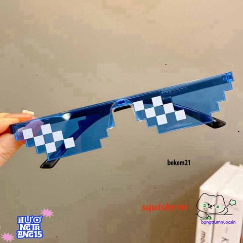 Kính Mát Thug Life Đen Chất Lượng Cao - Món Quà Thích Hợp Cho Game Thủ & Người Đam Mê Meme, Tự Tin Đương Đầu Với Cuộc Sống