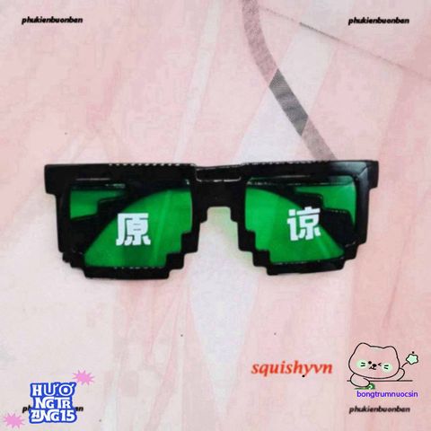 Kính Mát Thuglife 6 Chấm MINECRAFT - Kính Mắt Unisex Đen Trắng Cao Cấp, Thời Trang Đẹp, Miễn Phí Vận Chuyển