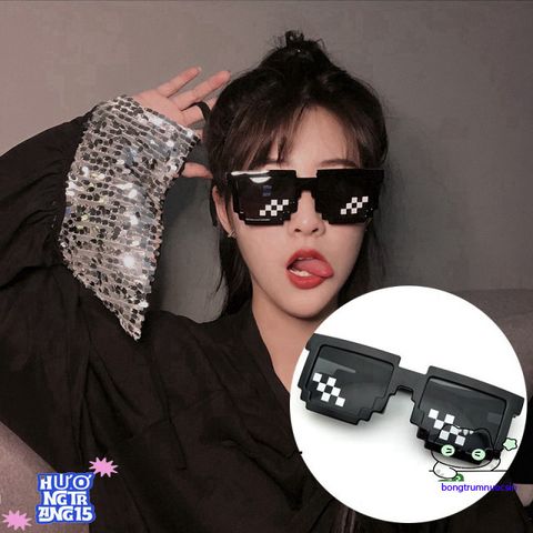 Kính Mát Thug Life Oversized - Phong Cách Cool Ngầu Dành Cho Game Thủ, Chống Tia UV, Kiểu Dáng Đẹp, Thời Trang Năng Động