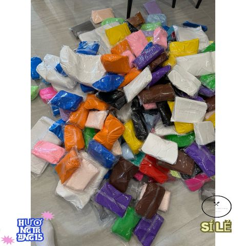 Đất Sét Tự Khô Trung Quốc - Dẻo Mềm 24 Màu 100g, Dễ Tạo Hình Cho Mô Hình Chibi & Nghệ Thuật Tạo Hình