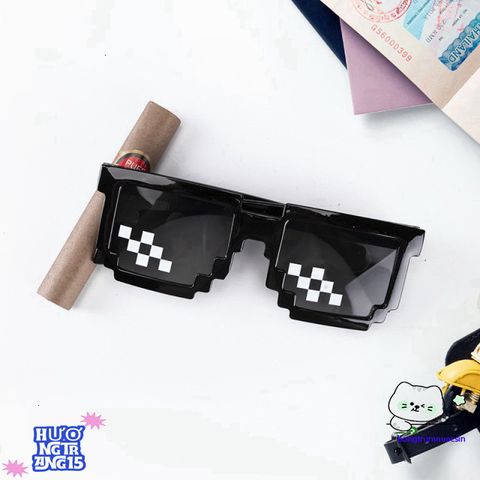Kính Mát Thug Life Oversized - Phong Cách Cool Ngầu Dành Cho Game Thủ, Chống Tia UV, Kiểu Dáng Đẹp, Thời Trang Năng Động