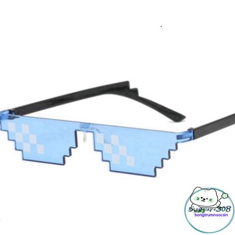 Kính Thug Life 8Bit Chất Lừ - Phong Cách Côn Đồ Độc Đáo Cho Nam Nữ, Phụ Kiện Thời Trang Cá Tính