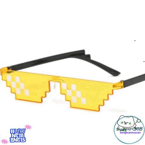 Kính Thug Life 8Bit Chất Lừ - Phong Cách Côn Đồ Độc Đáo Cho Nam Nữ, Phụ Kiện Thời Trang Cá Tính