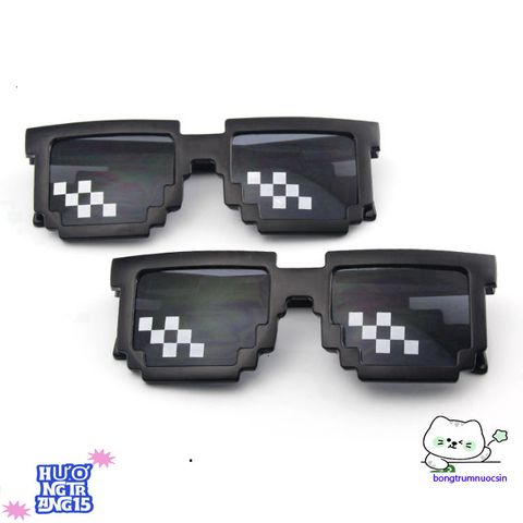 Kính Mát Oversized Gọng Vuông Thời Trang - Phong Cách Thug Life Nam Nữ - Bảo Vệ Mắt Chống Bụi Ánh Sáng