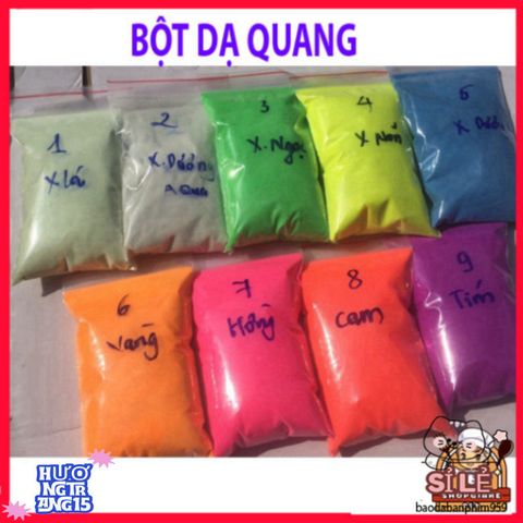 Bột Dạ Quang 50g - Phát Sáng Trong Bóng Tối, Tạo Đồ Handmade và Slime Rực Rỡ - Giá Siêu Hấp Dẫn chỉ 69k!