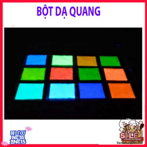 Bột Dạ Quang 50g - Phát Sáng Trong Bóng Tối, Tạo Đồ Handmade và Slime Rực Rỡ - Giá Siêu Hấp Dẫn chỉ 69k!