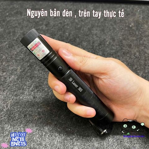 Đèn Laser 303 Tia Sáng Xanh - Thiết Bị Chiếu Sáng Đa Năng với Pin Dung Lượng Cao và Chế Độ Kính Vạn Hoa