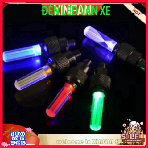 Van LED Gắn Đèn Xe Ô Tô - Đèn Trang Trí Bánh Xe Phát Sáng Độc Đáo với Pin - Tăng Đẹp Và An Toàn cho Ô Tô, Xe Máy, Xe Đạp