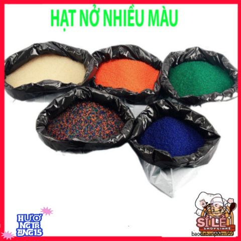 Bộ Hạt Nở Xanh Dễ Thương - Chai Dẻo 100gr/200gr/500gr - Sáng Tạo Thú Vị và Thân Thiện Môi Trường cho Trẻ Em