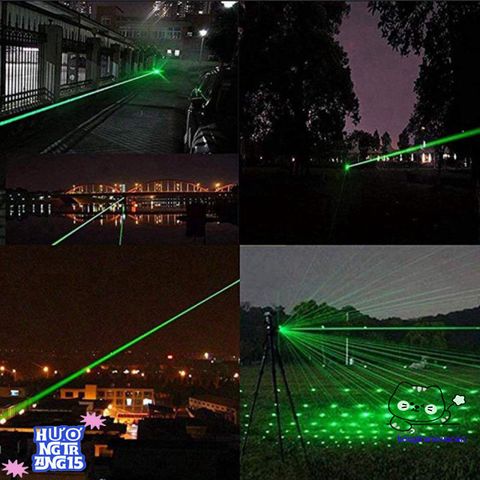 Đèn Pin Laser 303 Siêu Sáng - Đèn Laze Chiếu Xa Hàng Km, Ánh Sáng Đỏ Xanh Rực Rỡ, Thích Hợp Chỉ Dẫn và Cứu Hộ