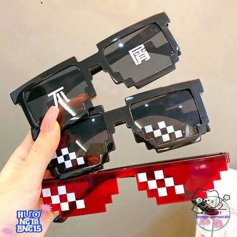 Kính Mắt Thuglife 6 Chấm MINECRAFT - Kính Thời Trang 8BIT Năng Động, Phong Cách Cool Ngầu, Giá Rẻ Bất Ngờ