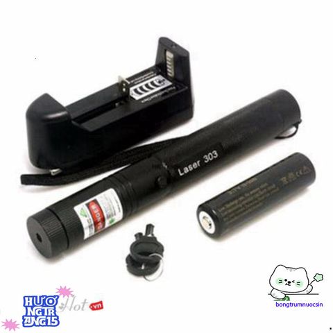 Đèn Pin Laser Pointer Xanh 303 - Tia Sáng Mạnh, Phạm Vi 3000m, An Toàn, Ứng Dụng Du Lịch, Hiệu Ứng Ánh Sáng Độc Đáo