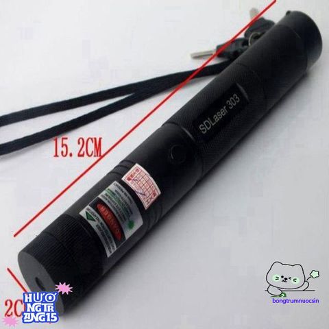 Đèn Pin Laser 303 Siêu Bền - Ánh Sáng Xanh/Đỏ Chiếu Xa 2Km, Tặng Kèm Pin & Bộ Sạc, Dụng Cụ Tiện Ích Độc Đáo cho Du Lịch và Thuyết Trình