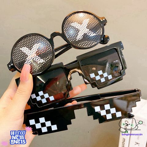Kính Thuglife 6 Chấm MINECRAFT - Kính Mắt Thời Trang Độc Đáo Nhiều Màu Sắc Cho Nam Nữ, Phong Cách Hot Trend 2021 599146
