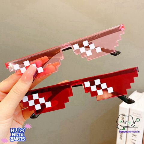 Kính Thuglife 6 Chấm MINECRAFT - Kính Mắt Thời Trang Độc Đáo Nhiều Màu Sắc Cho Nam Nữ, Phong Cách Hot Trend 2021 599146