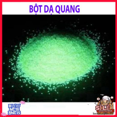 Bột Dạ Quang Phát Sáng MS40 (5g) - Vật Liệu Trang Trí Slime Sáng Tạo, An Toàn Cho Trẻ Em, Hiệu Ứng Độc Đáo Trong Bóng Tối