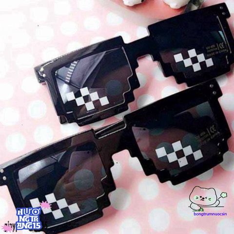 Kính Mát Mosaic Thug Life Hip Hop UV400 - Phong Cách Độc Đáo Cho Nam Nữ - Thời Trang Năng Động