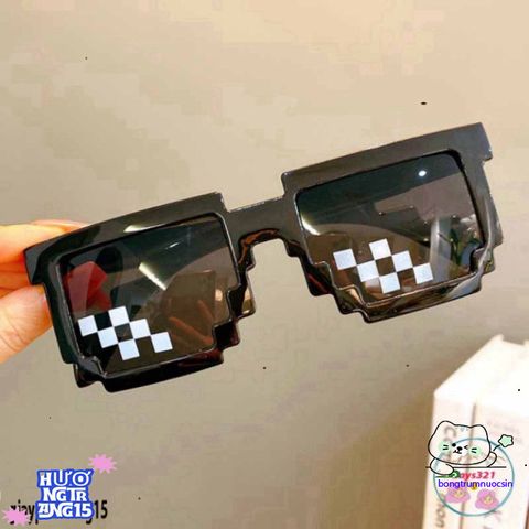 Kính Mát Mosaic Thug Life Hip Hop UV400 - Phong Cách Độc Đáo Cho Nam Nữ - Thời Trang Năng Động