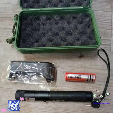 Bộ Đôi Bút Laser 303 và 301 - Đèn Laser Xanh Cao Cấp Cho Hướng Dẫn Viên, Kỹ Sư, Phượt Thủ - Tiện Ích Sáng Tạo Ứng Dụng Cao