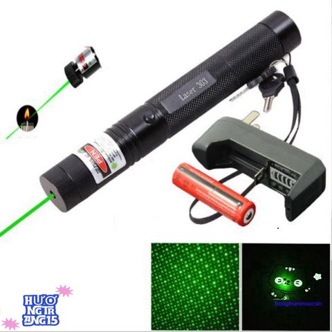 Đèn Laser Xanh 303 - Đèn Pin Laser Siêu Sáng, Chống Nước, Thích Hợp Cho Xây Dựng và Du Lịch, Tiện Ích Trong Trình Chiếu