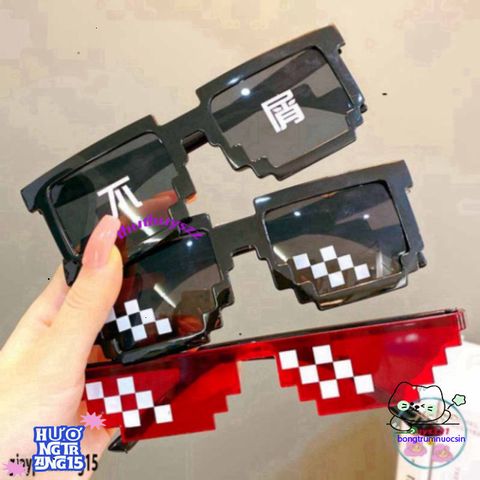 Kính Thuglife 6 Chấm MINECRAFT - Kính Mắt Thời Trang Đẹp, Nhiều Màu Sắc Tươi Sáng, Chất Lượng Cao, Giá Cạnh Tranh