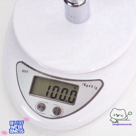 Cân Điện Tử Mini WeiHeng 1g - 5Kg Chính Xác Cao, Kèm 2 Pin AAA - Dụng Cụ Đo Lường Nhà Bếp Tiện Lợi, Thích Hợp Làm Bánh, Giảm Cân