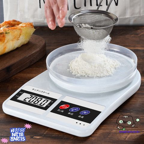 Cân Điện Tử Mini WeiHeng 1g - 5Kg Chính Xác Cao, Kèm 2 Pin AAA - Dụng Cụ Đo Lường Nhà Bếp Tiện Lợi, Thích Hợp Làm Bánh, Giảm Cân