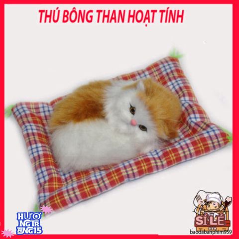 Thú Bông Kháng Mùi Chó Mèo Cho Ô Tô - Lõi Than Hoạt Tính Hút Ẩm, Phụ Kiện Trang Trí Dễ Thương, Cải Thiện Không Khí Trong Xe