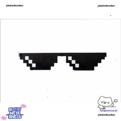 Kính Mát Thuglife 6 Chấm MINECRAFT - Phong Cách Rực Rỡ Cho Cuộc Sống Thời Trang Nam Nữ