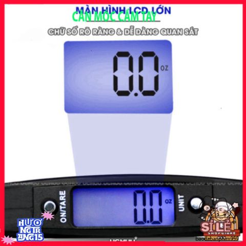 Cân Điện Tử Móc Treo UCHUU 50KG - Cân Mini LCD Chất Lượng Cao Dùng Cho Hành Lý và Sửa Chữa, Thiết Kế Tiện Lợi, Bền Bỉ